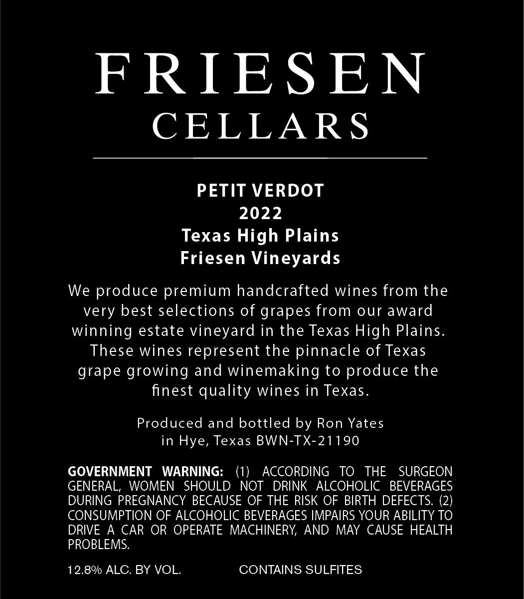 2022 Petit Verdot